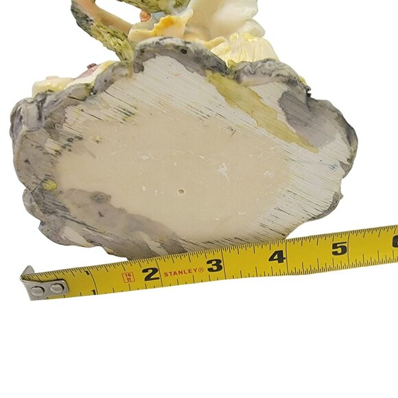 Vintage 90s Pink Ceramic Forest Fairy Figurine Home Decor Accent Fantasy Room - Picture 7 of 15